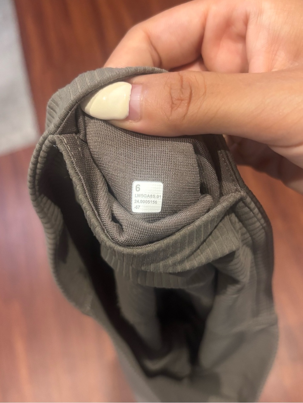Lululemon Align High Rise Ribbed Mini Flared Leggings - Picture 3 of 4